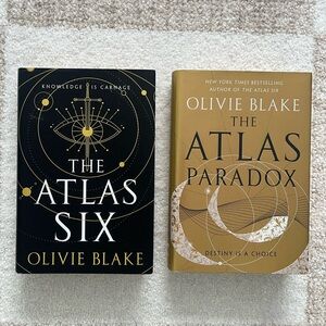 The Atlas Six & The Atlas Paradox by Olivie Blake (The Atlas series books 1 & 2)